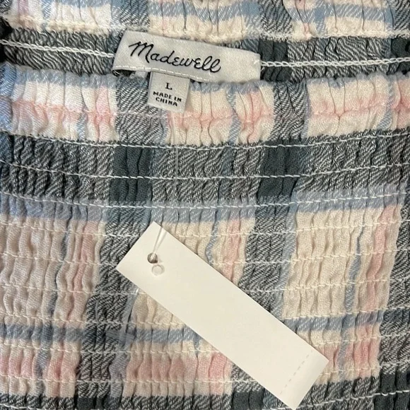 Madewell Smocked Dress - Picture 8 of 10